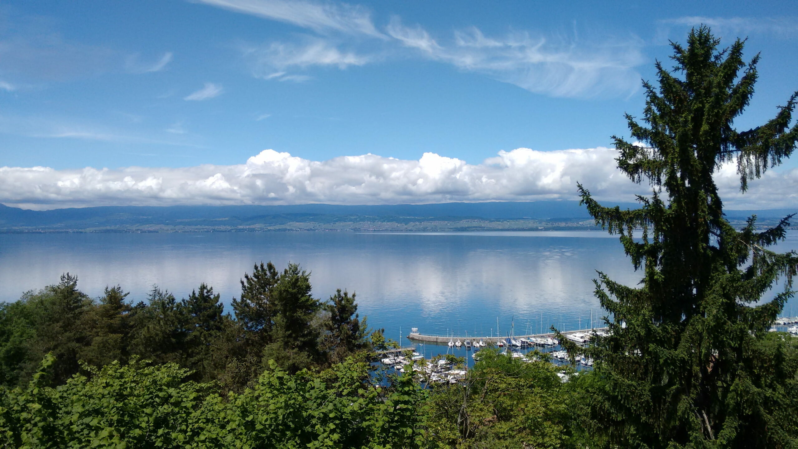 Vue de Thonon les Bains